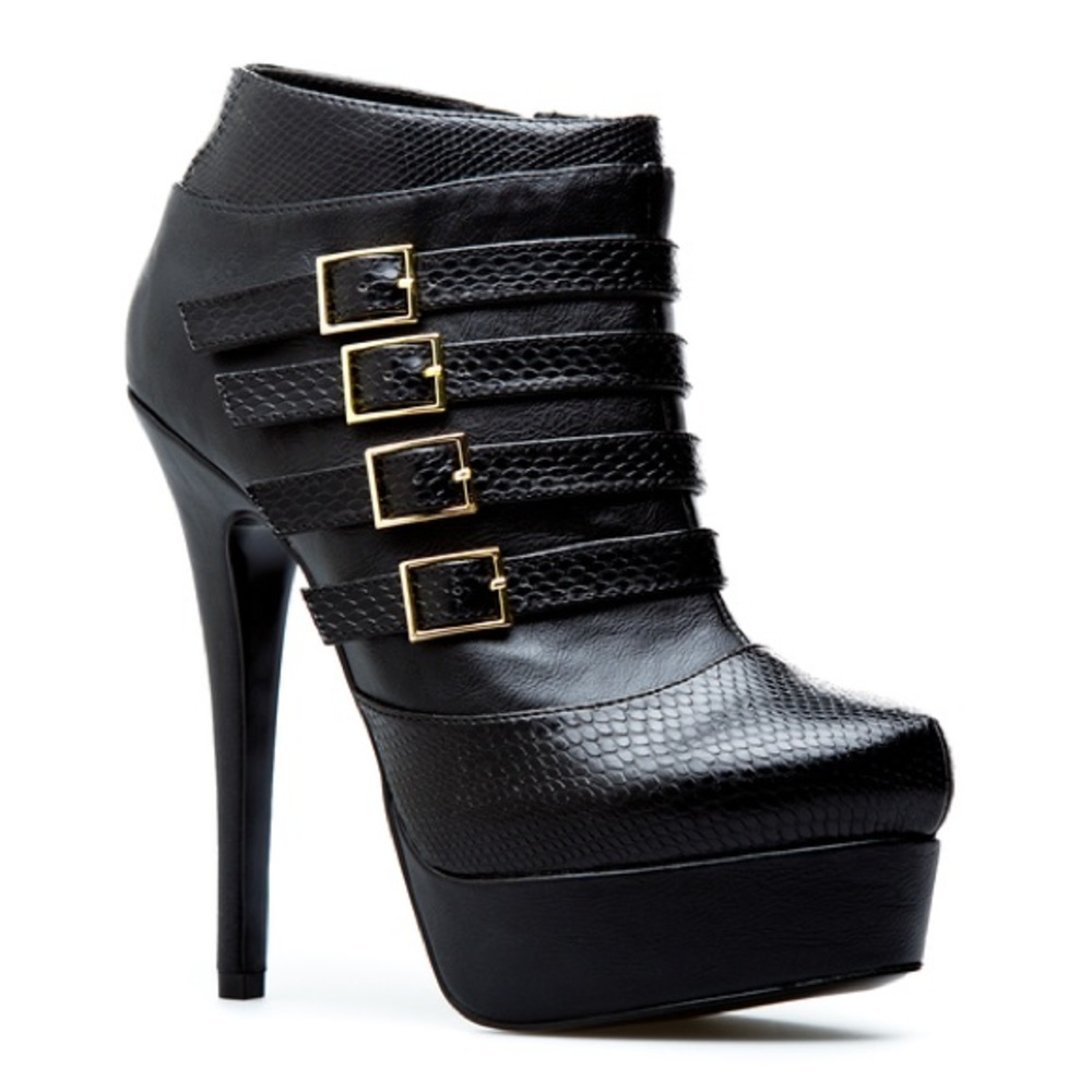 Black booties